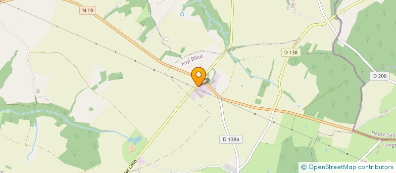 localisation de l'entreprise LES GLENAN  FAYL-BILLOT