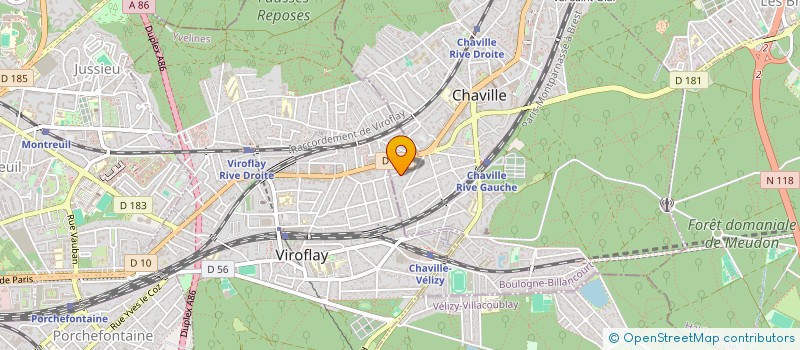 localisation de l'entreprise LES GLENAN CAPITAL à CHAVILLE