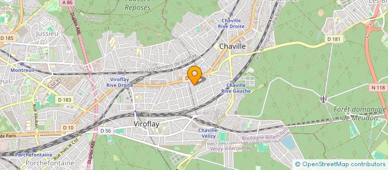 localisation de l'entreprise LES GLENAN CONSEILS à CHAVILLE