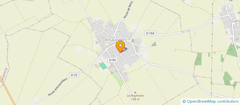 localisation de l'entreprise LES GLOBES DOCTEURS  ANSAUVILLERS