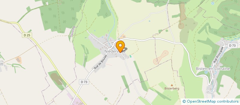 localisation de l'entreprise LES GLYCINES  NIEDERVISSE