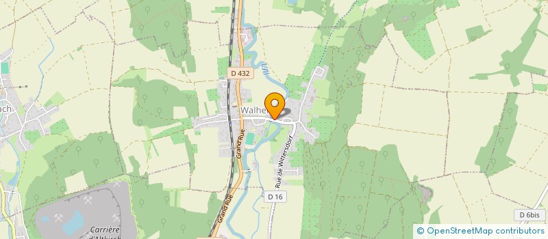 localisation de l'entreprise LES GOBELINS  WALHEIM