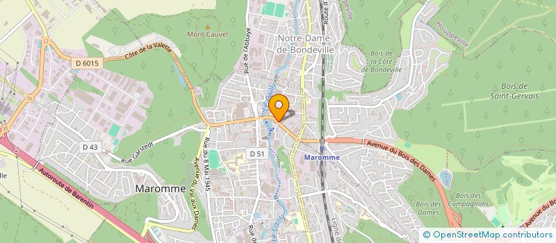 localisation de l'entreprise LES GOBELINS ISOLATION  MAROMME