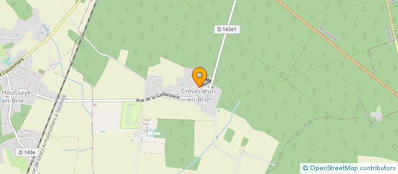 localisation de l'entreprise LES GODILLOTS CREPICORDIENS  CREVECUR-EN-BRIE