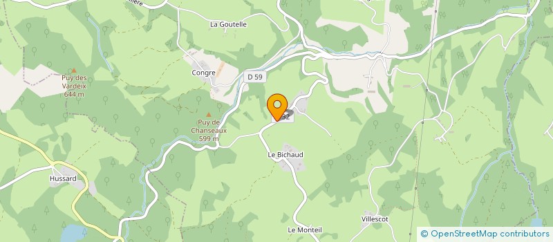 localisation de l'entreprise LES GODILLOTS DE ST MARC à SAINT-MARC-A-FRONGIER