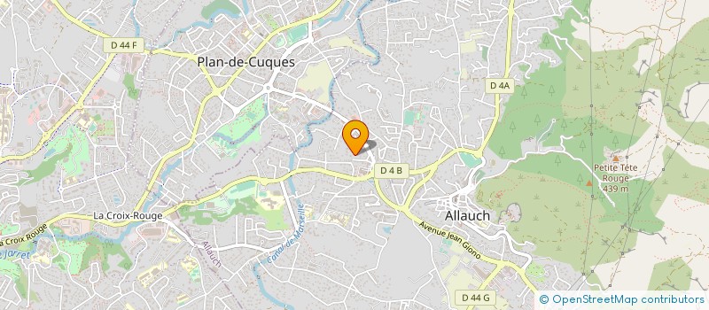 localisation de l'entreprise LES GODILLOTS GARRIGUOIS à ALLAUCH