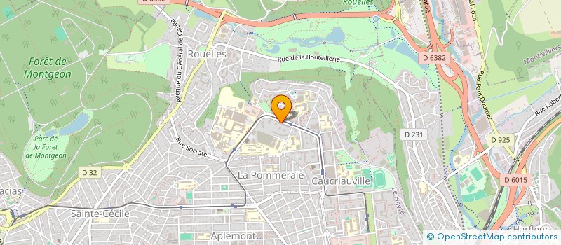 localisation de l'entreprise LES GOELANDS à LE HAVRE