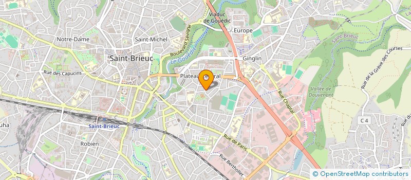 localisation de l'entreprise LES GOELANDS D'ARMOR à SAINT-BRIEUC