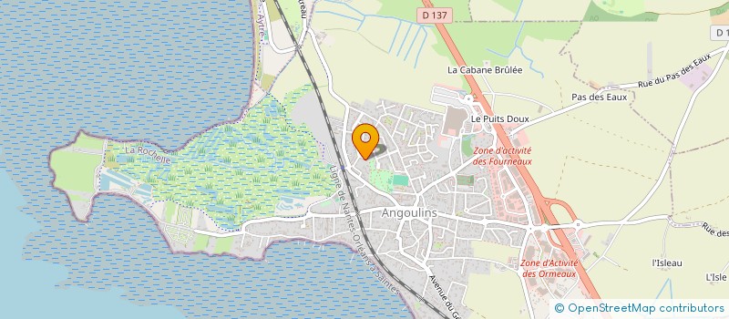 localisation de l'entreprise LES GOELS  ANGOULINS