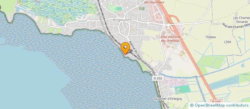 localisation de l'entreprise LES GOEMONS  ROCHEFORT