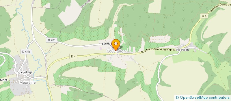 localisation de l'entreprise LES GOLURETS EN FETE  COUVIGNON