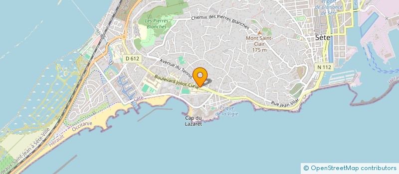 localisation de l'entreprise LES GONDOLES SETOISES à SETE