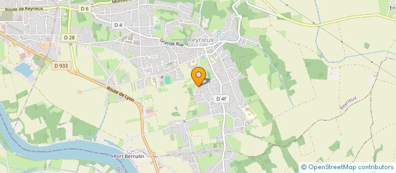 localisation de l'entreprise LES GONES à REYRIEUX