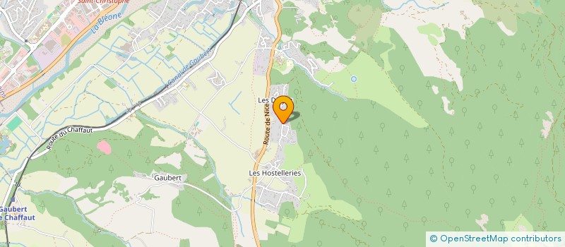 localisation de l'entreprise LES GONES  DIGNE-LES-BAINS