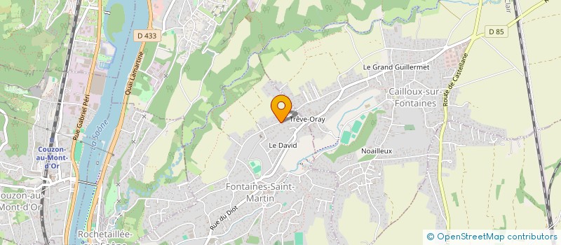 localisation de l'entreprise LES GONES PROJECTS  SAINT-PIERRE-DE-CHANDIEU