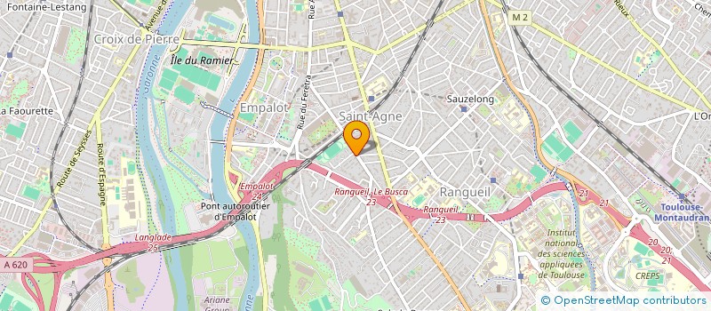 localisation de l'entreprise LES GONZESSES à TOULOUSE