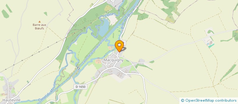 localisation de l'entreprise LES GOOMISES à MACQUIGNY