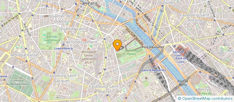 localisation de l'entreprise LES GOUGERES  PARIS