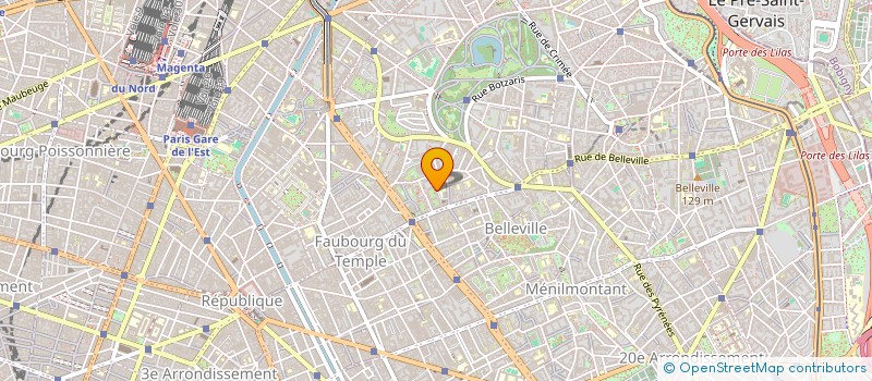 localisation de l'entreprise LES GOULUDRUS  PARIS