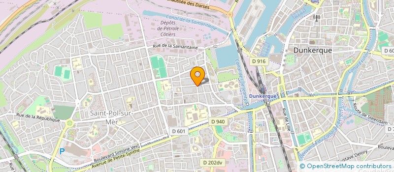 localisation de l'entreprise LES GOULUES à DUNKERQUE