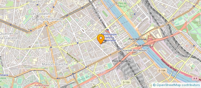 localisation de l'entreprise LES GOURLUS HOLDING SAS  PARIS