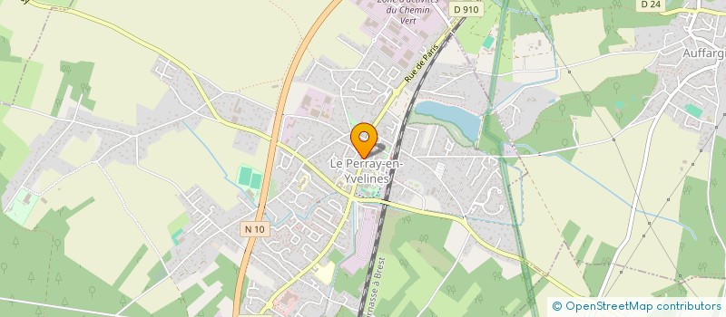 localisation de l'entreprise LES GOURMANDISES  LE PERRAY-EN-YVELINES