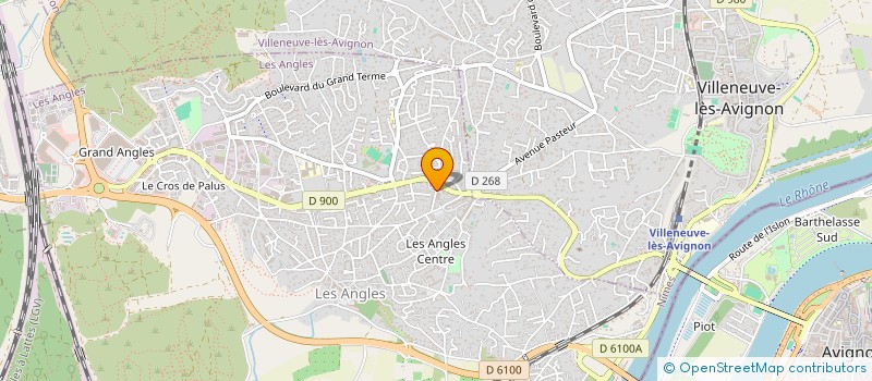 localisation de l'entreprise LES GOURMANDISES D'AUGUSTE à LES ANGLES