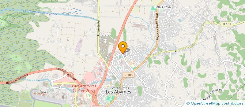 localisation de l'entreprise LES GOURMANDISES DE J.D à LES ABYMES
