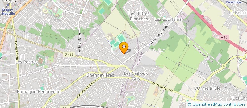 localisation de l'entreprise LES GOURMANDISES DE LYDIE  CONFLANS-SAINTE-HONORINE