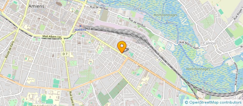 localisation de l'entreprise LES GOURMANDISES DE MAELLYSS à AMIENS