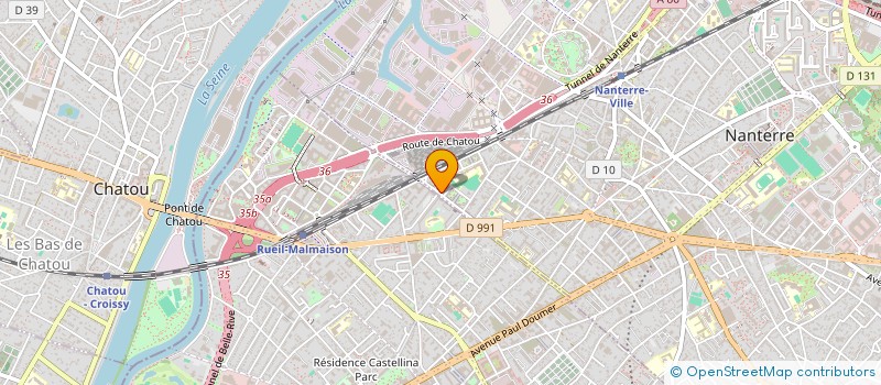 localisation de l'entreprise LES GOURMANDISES DE MARGOT  NANTERRE