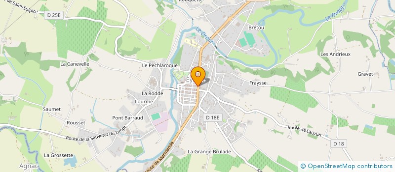 localisation de l'entreprise LES GOURMANDISES DE NICO  EYMET