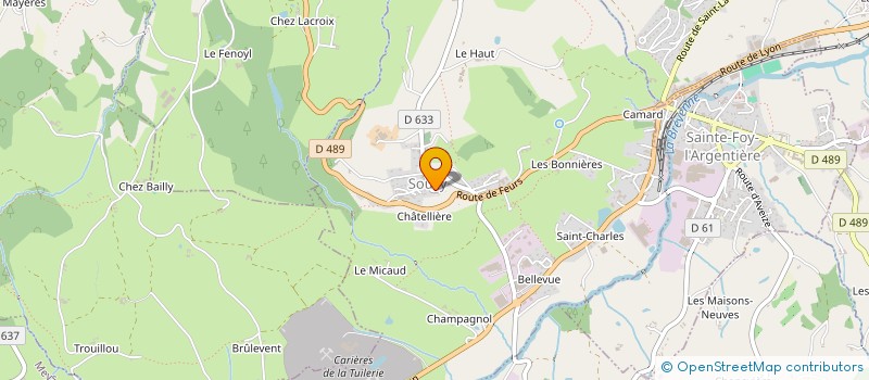 localisation de l'entreprise LES GOURMANDISES DES JEAN  AVEIZE