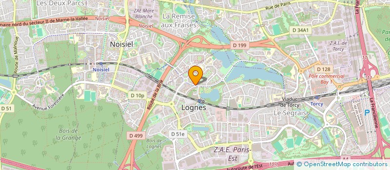 localisation de l'entreprise LES GOURMANDISES DES LACS à LOGNES