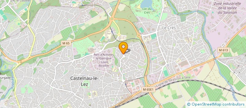 localisation de l'entreprise LES GOURMANDISES DU FORUM à CASTELNAU-LE-LEZ