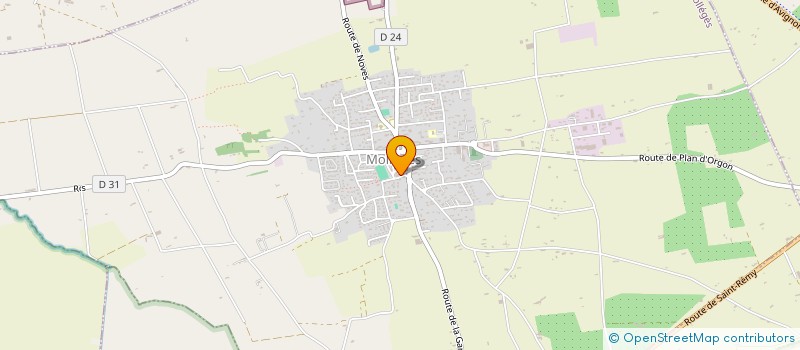 localisation de l'entreprise LES GOURMANDISES DU LAURON à MOLLEGES