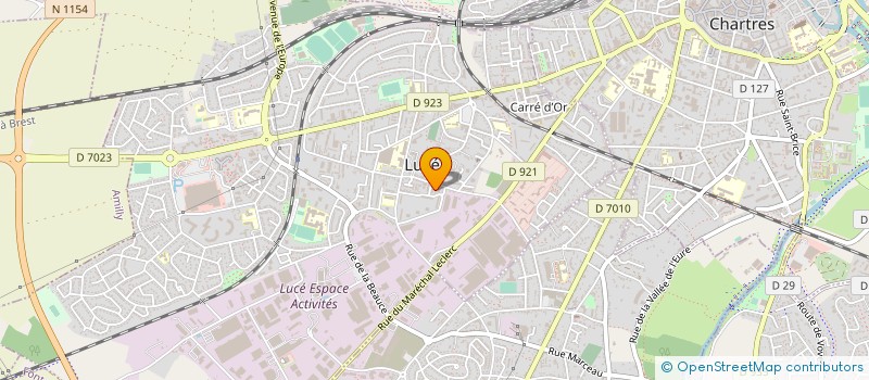 localisation de l'entreprise LES GOURMANDISES DU VIEUX PUITS à LUCE