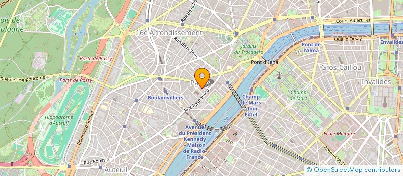 localisation de l'entreprise LES GOURMETS A VELO  PARIS