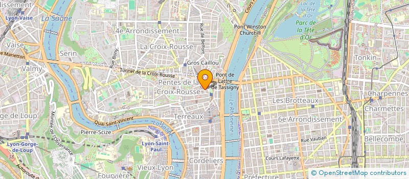 localisation de l'entreprise LES GOUTERS DE VIOLETTE à LYON