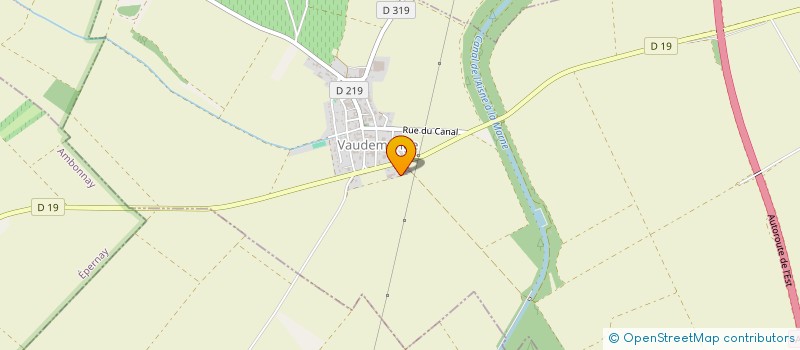 localisation de l'entreprise LES GOUTTES DU BALLON  VAUDEMANGE