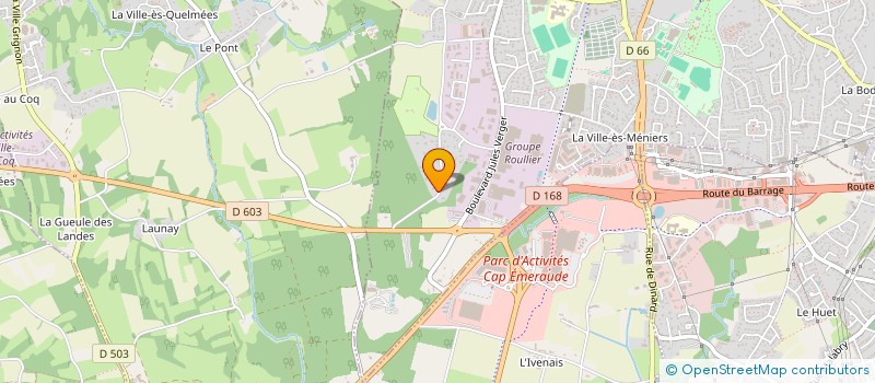 localisation de l'entreprise LES GOUVERNANTES DE MARGOT  DINARD