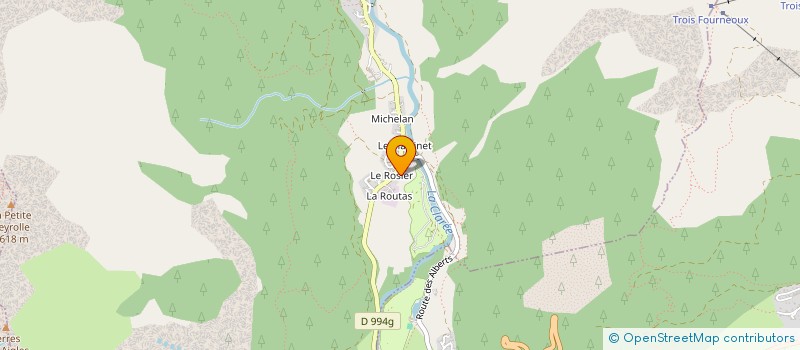 localisation de l'entreprise LES GRABILLES  VAL-DES-PRES