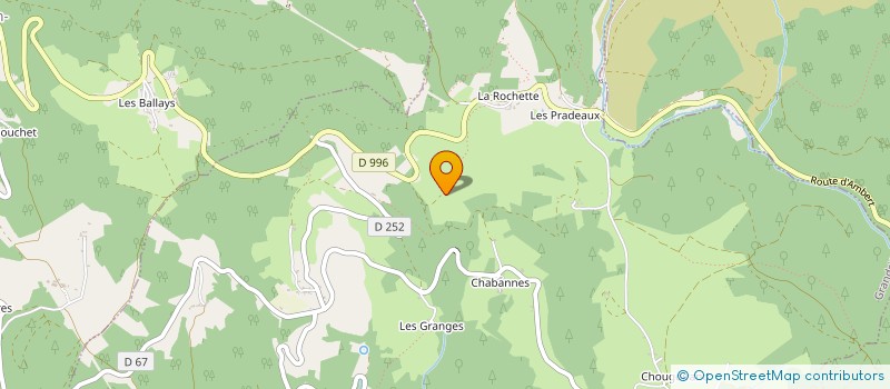 localisation de l'entreprise LES GRAINES DE DENISE  AMBERT