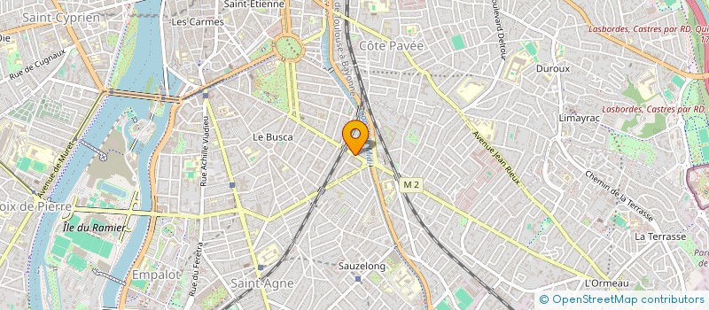 localisation de l'entreprise LES GRAINES DE L'ESPOIR - DROIT ET JUSTICE à TOULOUSE