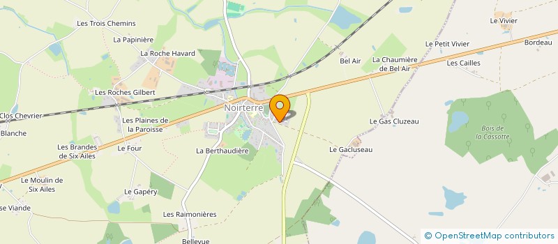 localisation de l'entreprise LES GRAINES DE ROLLER ARTISTIQUE  BRESSUIRE