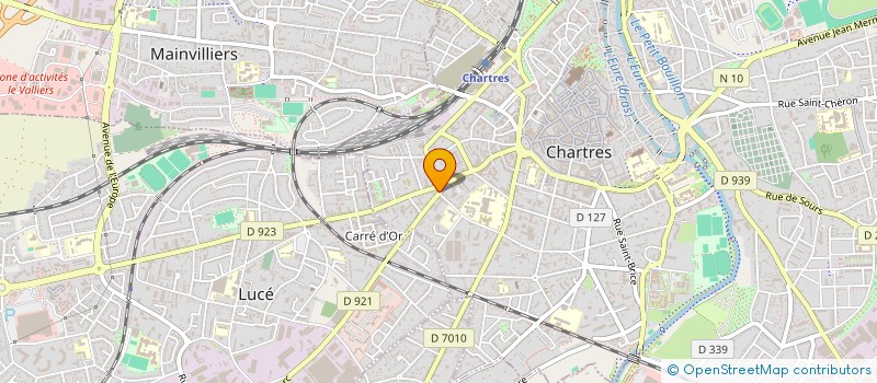 localisation de l'entreprise LES GRAINS DE LA BEAUCE à CHARTRES