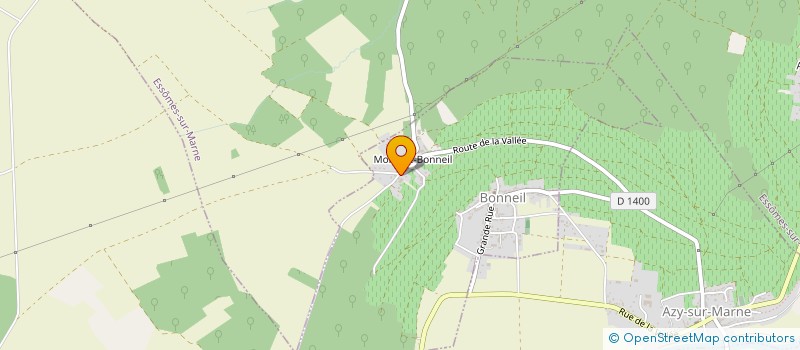 localisation de l'entreprise LES GRALINEZ  BONNEIL