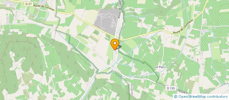 localisation de l'entreprise LES GRANDES GARRIGUES  CADENET