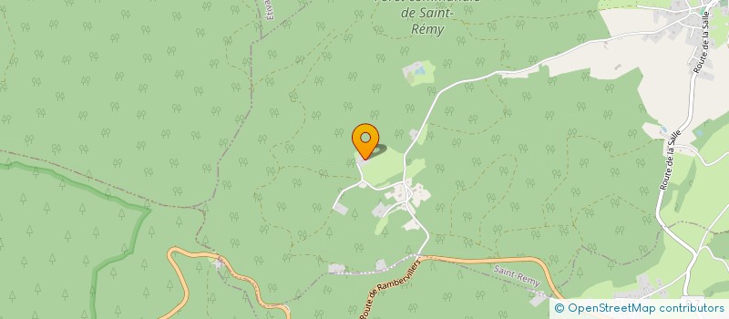 localisation de l'entreprise LES GRANDES HIERES à SAINT-REMY