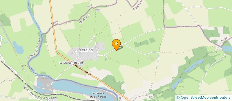 localisation de l'entreprise LES GRANDES MURAILLES CONSEIL  LETELON